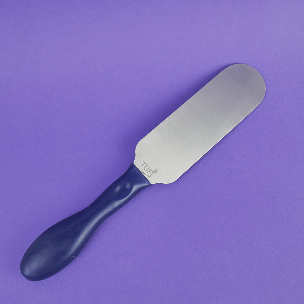 PODO TUFI profi PREMIUM metallic pedicure base file with silicone handle with changeable files 80/180 grit (0300685)