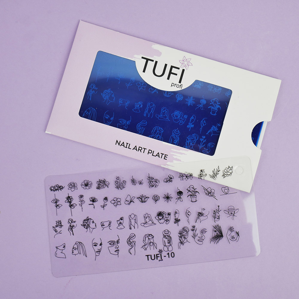 Пластина для стемпінгу TUFI profi №10 (0099891)
