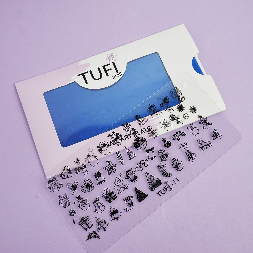 Пластина для стемпінгу TUFI profi №11 (0099892)