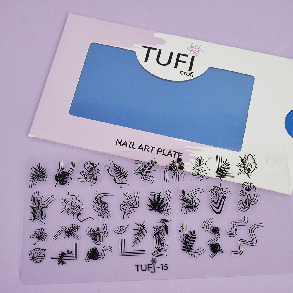 Пластина для стемпінгу TUFI profi №15 (0123365)