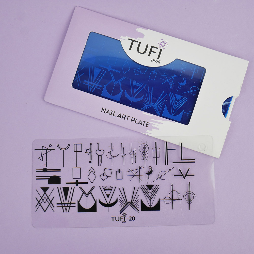 Пластина для стемпінгу TUFI profi №20 (0123677)