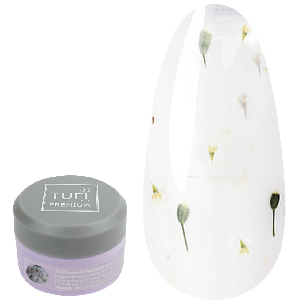 Гель-лак TUFI profi BLOOM 04 Сухоцветы Аллиума 5 мл (0295304)