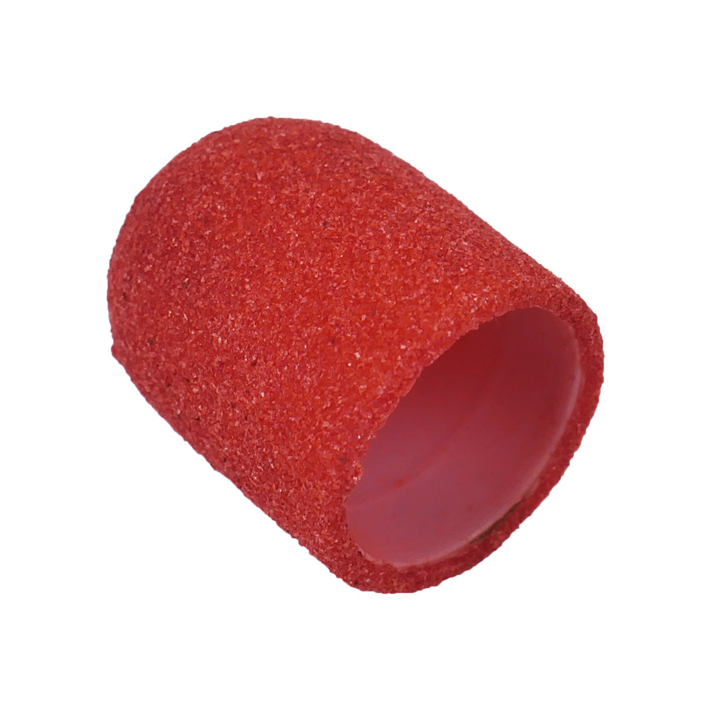 Pedicure cap TUFI profi PREMIUM red 120 grit 10 mm (0243468)