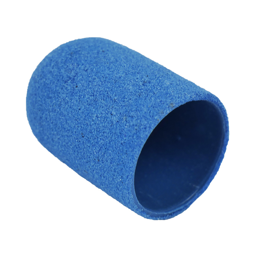 Pedicure cap TUFI profi PREMIUM blue 160 grit 13 mm (0243472)