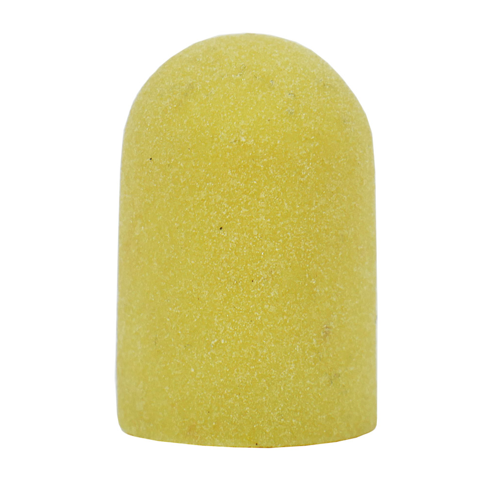 Pedicure cap TUFI profi PREMIUM yellow 240 grit 13 mm (0243475)