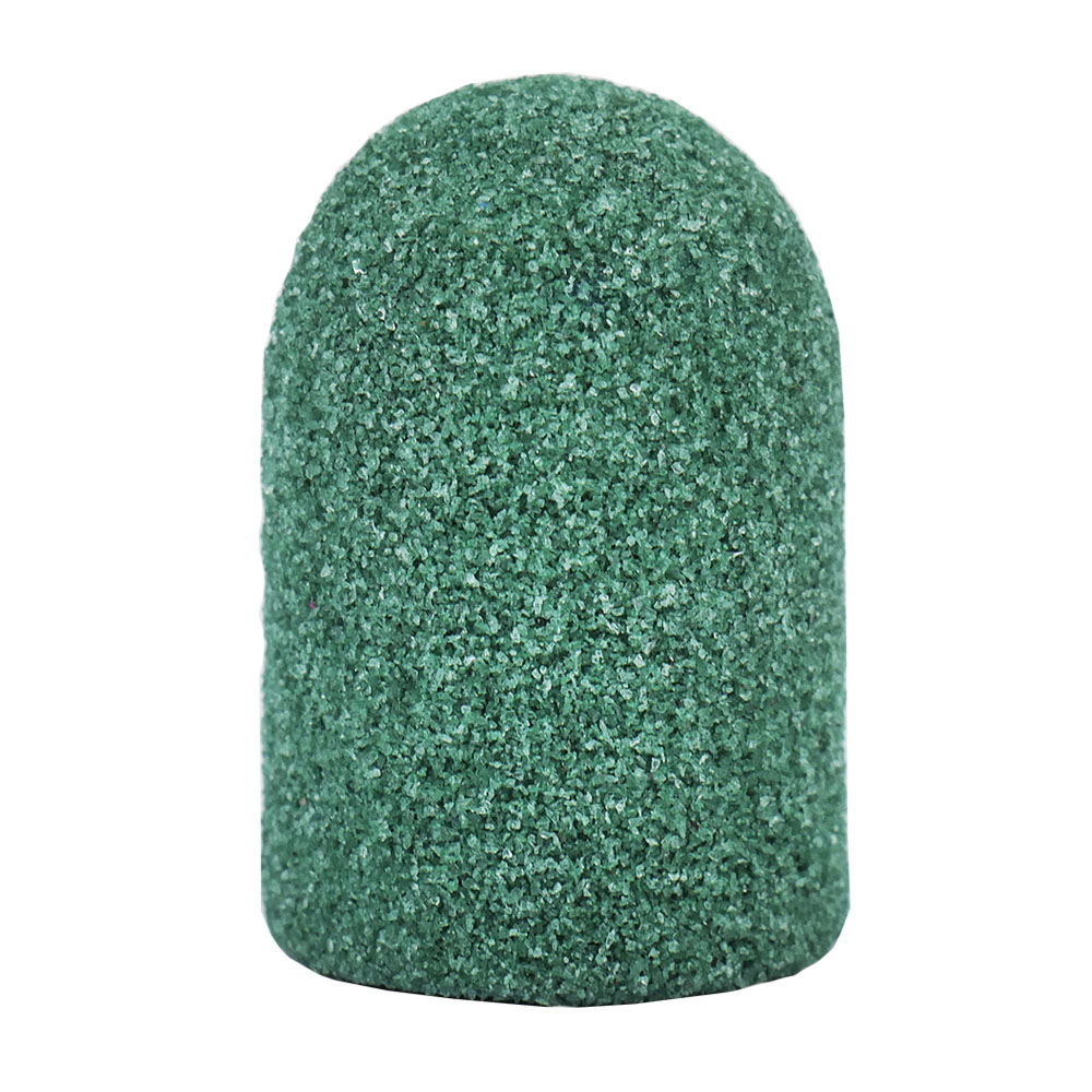 Pedicure cap TUFI profi PREMIUM green 80 grit 10 mm (0243477)