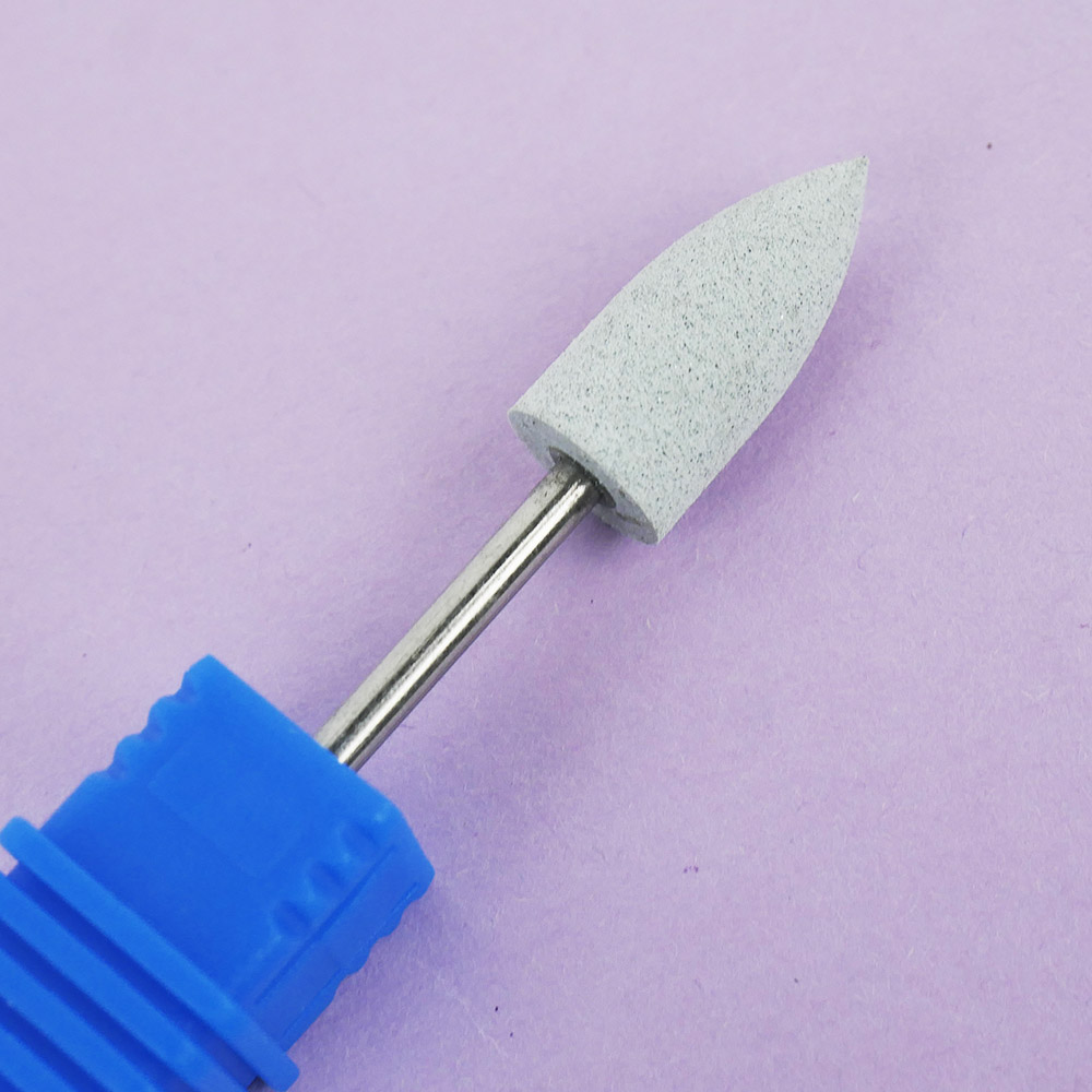 Polisher TUFI profi PREMIUM silicone cone medium sharp 408W gray (0243486)