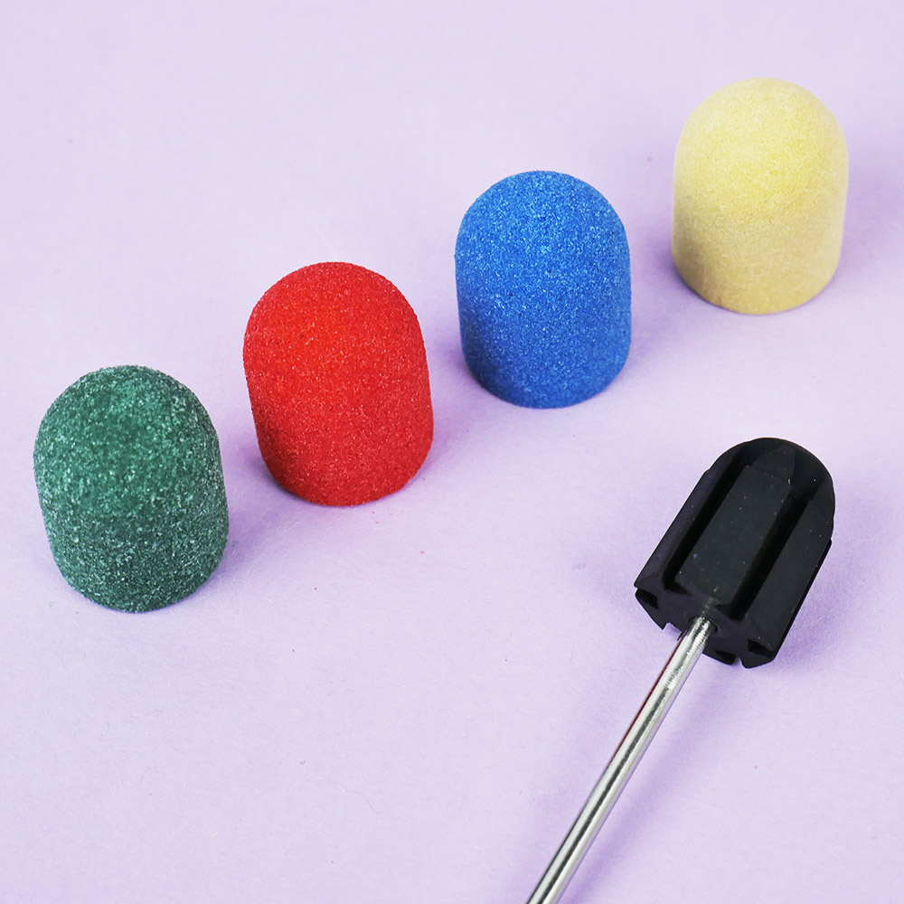 Pedicure cap TUFI profi PREMIUM blue 160 grit 13 mm (0243472)