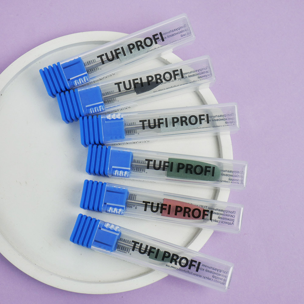 Полировщик TUFI profi Силиконовый Конус Большой Закруглённый 610G Зелёный (0243483)