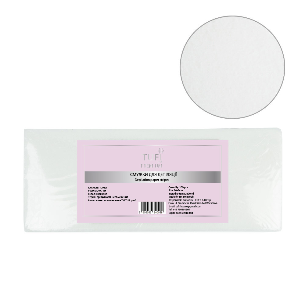 Depilation  stripes TUFI profi  PREMIUM  100 pcs (0105956)