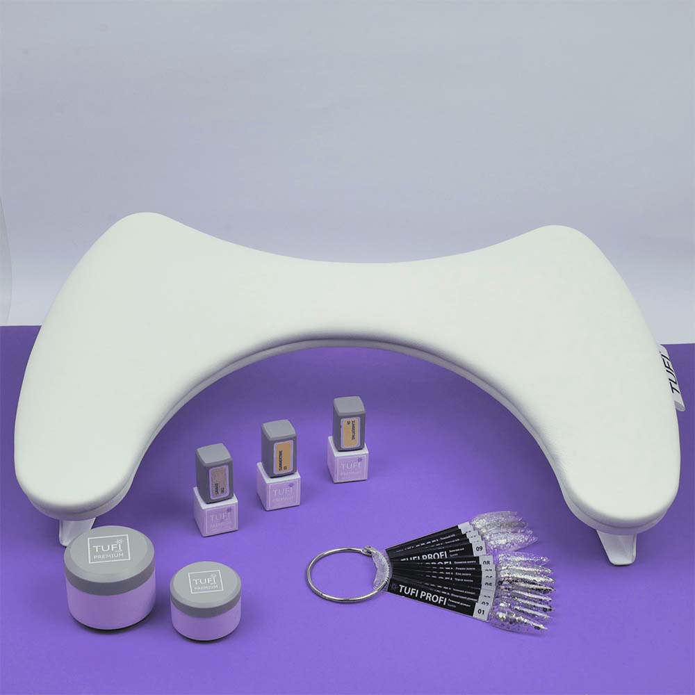 Ergo armrest TUFI profi PREMIUM milky (0308094)