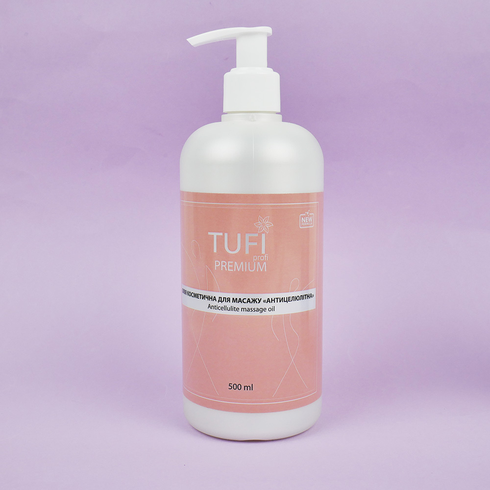 Масло массажное TUFI profi PREMIUM антицеллюлитное 500 мл (0308696)