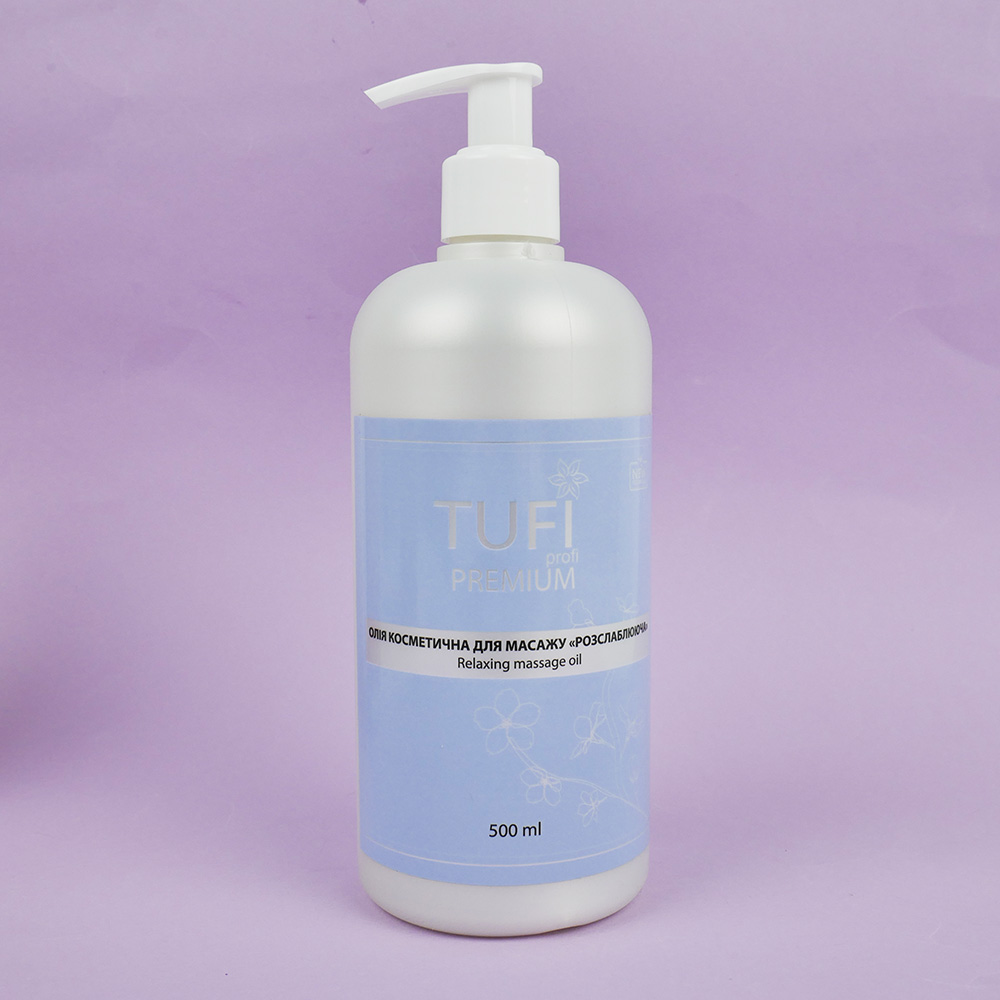 Масло массажное TUFI profi PREMIUM расслабляющее 500 мл (0308699)
