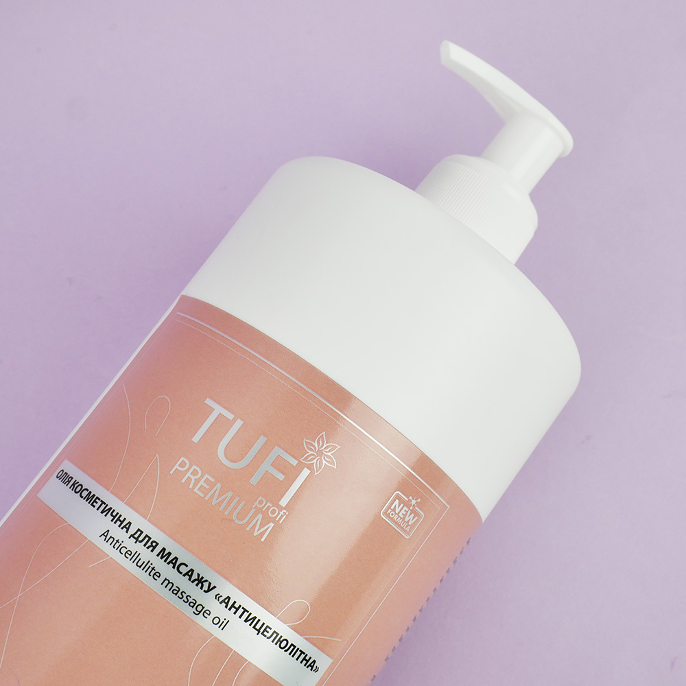 Масло массажное TUFI profi PREMIUM антицеллюлитное 1л (0308697)