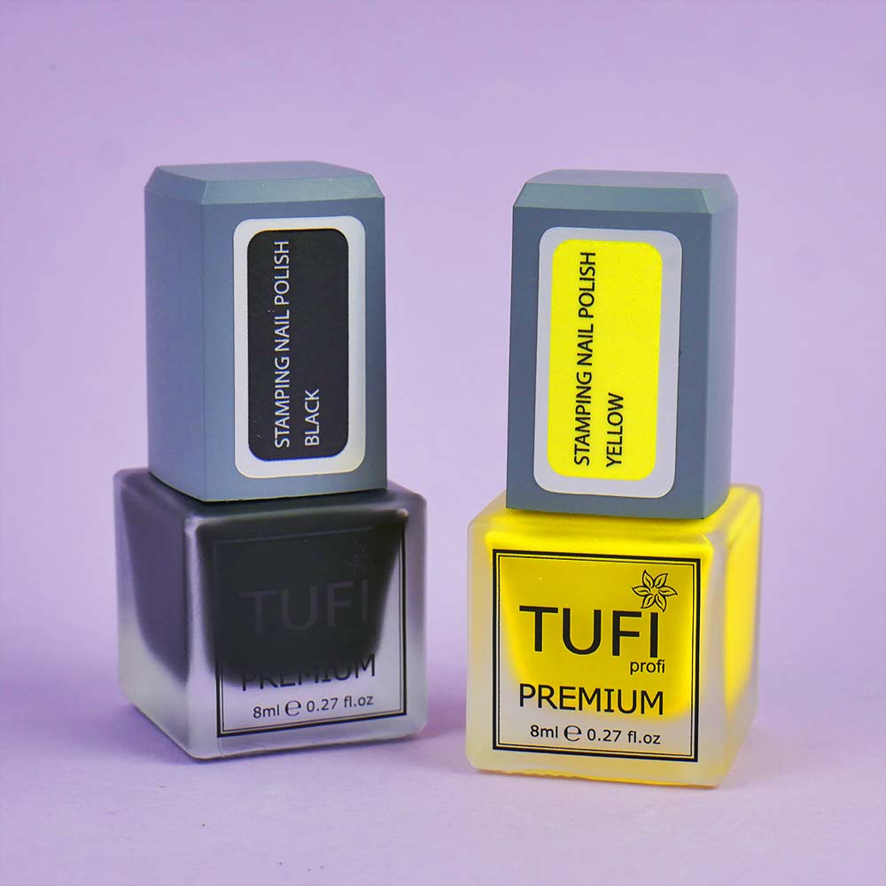 Лак для стемпінгу TUFI profi Чорний 8 мл (0295883)