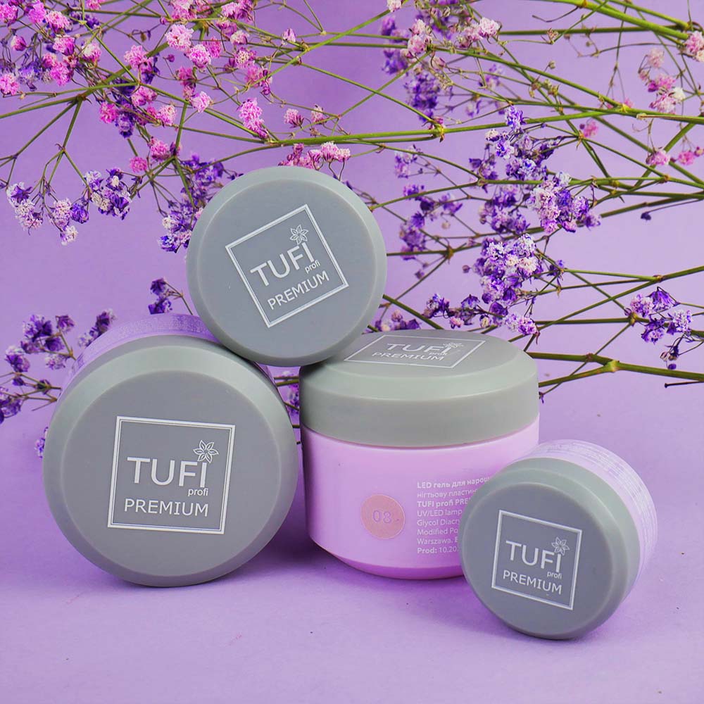Гель для наращивания TUFI profi UV/LED GEL 03 Baby Milk 30 г (0105869)