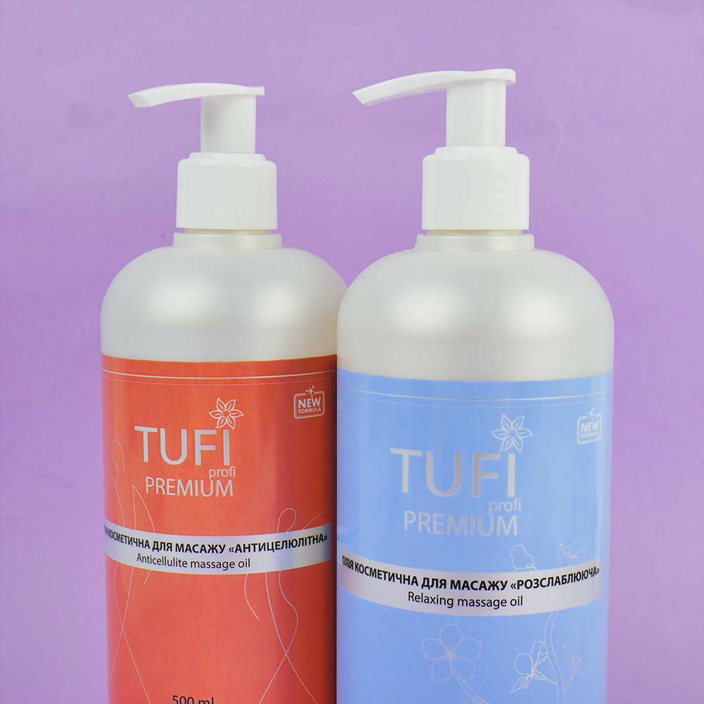Масло массажное TUFI profi PREMIUM расслабляющее 500 мл (0308699)