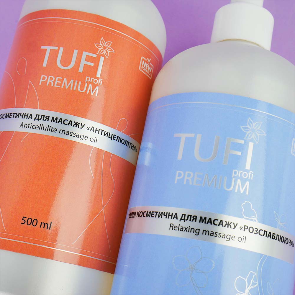 Масло массажное TUFI profi PREMIUM расслабляющее 500 мл (0308699)