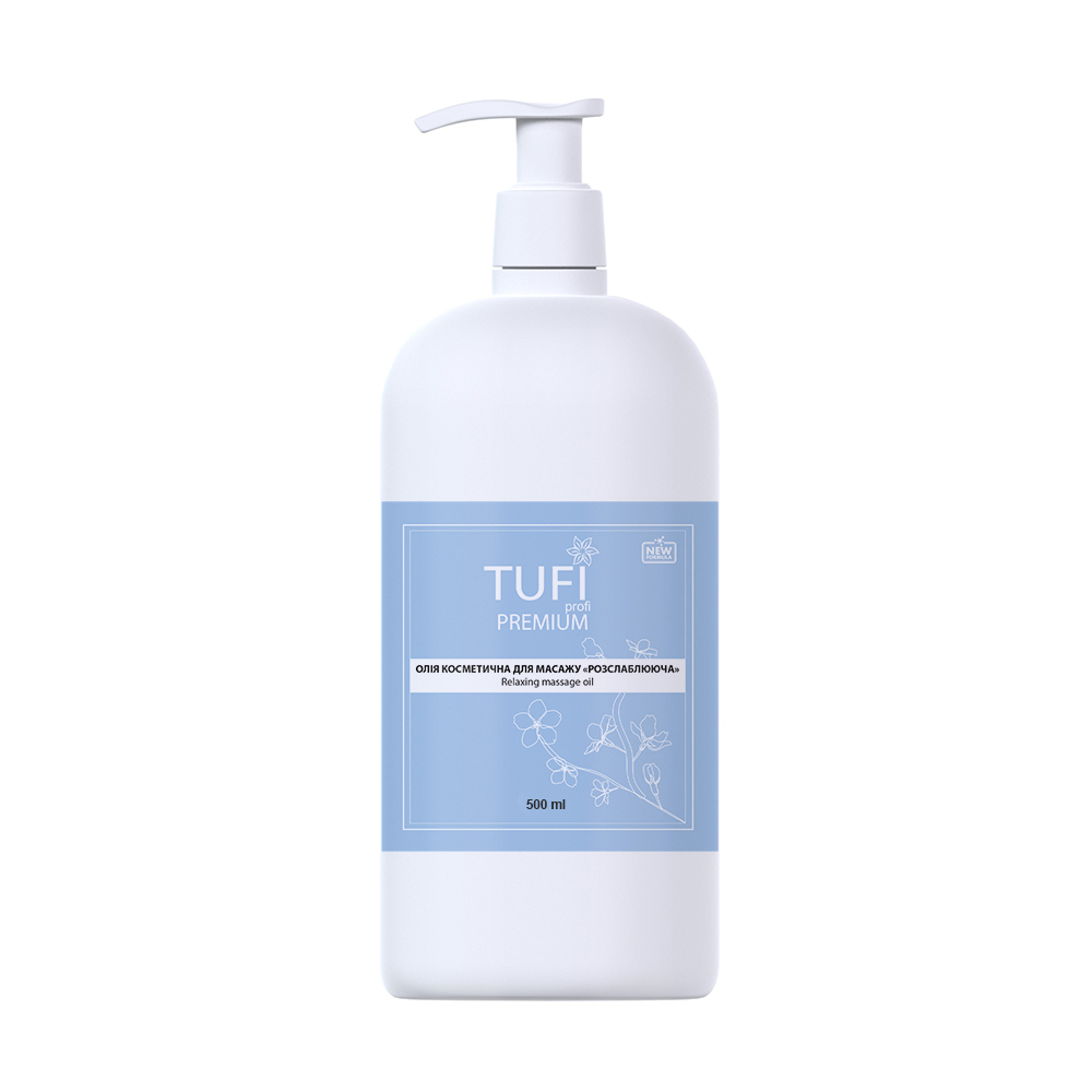 Масло массажное TUFI profi PREMIUM расслабляющее 500 мл (0308699)