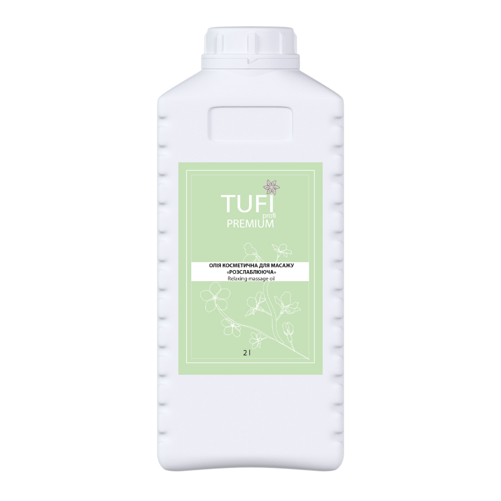 Масло массажное TUFI profi PREMIUM расслабляющее 2 л (0102065)