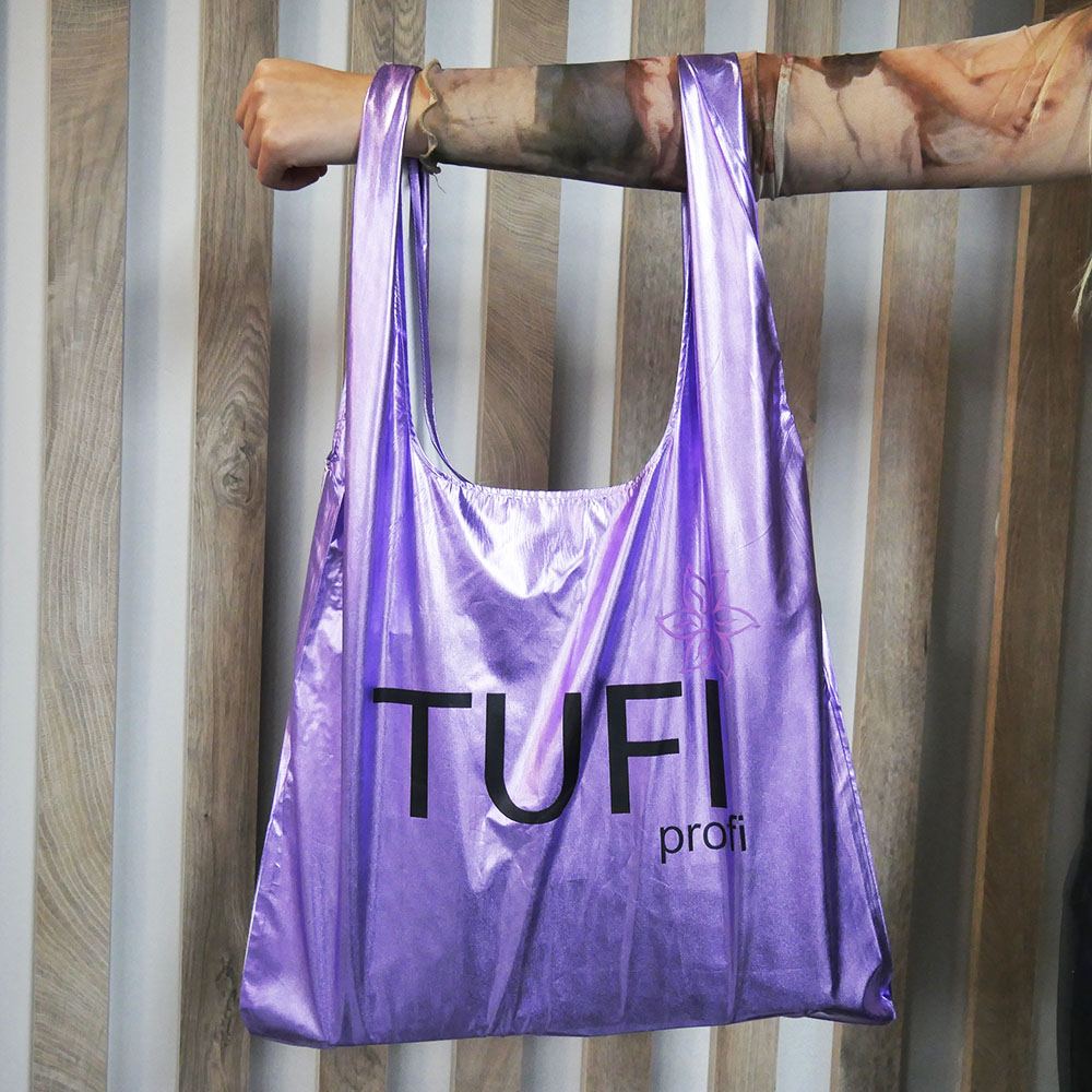 Сумка-шоппер TUFI profi PREMIUM Purple з лого (0317573)