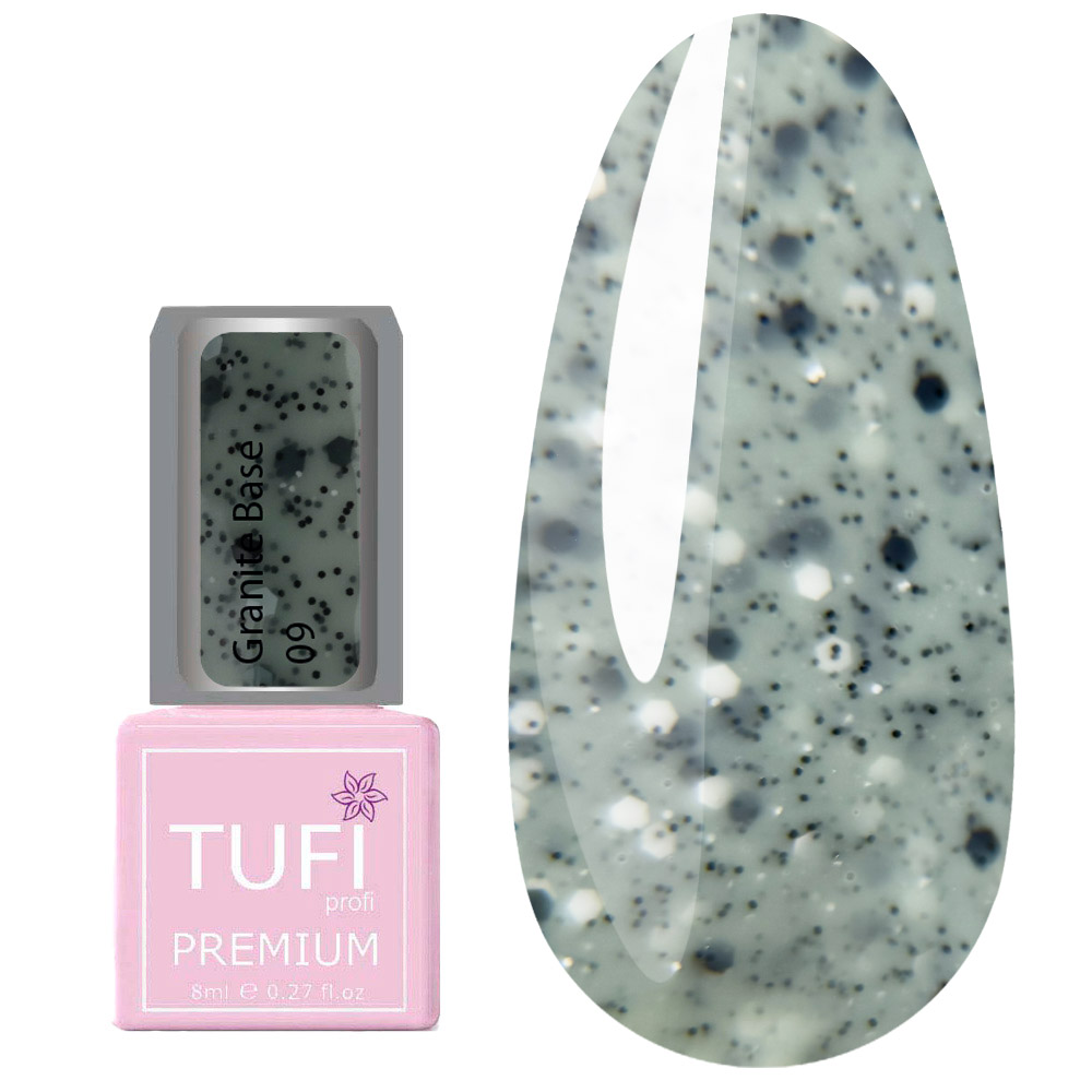 База TUFI profi GRANITE BASE 09 Пастельний Зелений 8 мл (0283717)