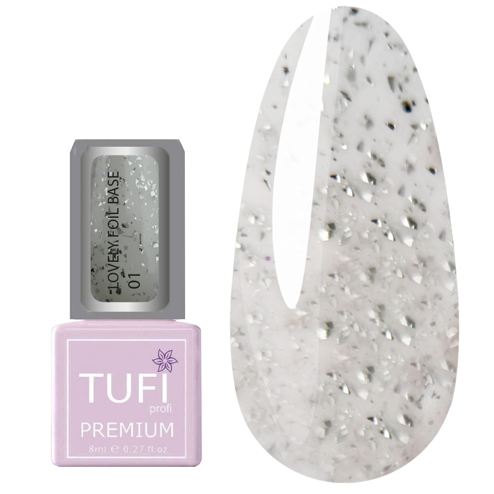 База TUFI profi LOVELY FOIL BASE 01 Милкшейк 8 мл (0196357)