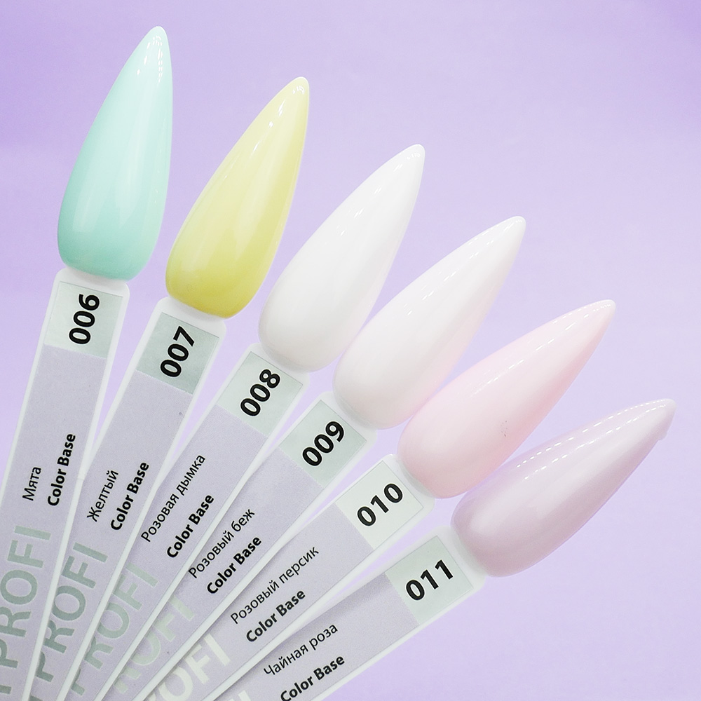 База TUFI profi COLOR BASE 11 Полупрозрачный Чайная Роза 8 мл (0103711)