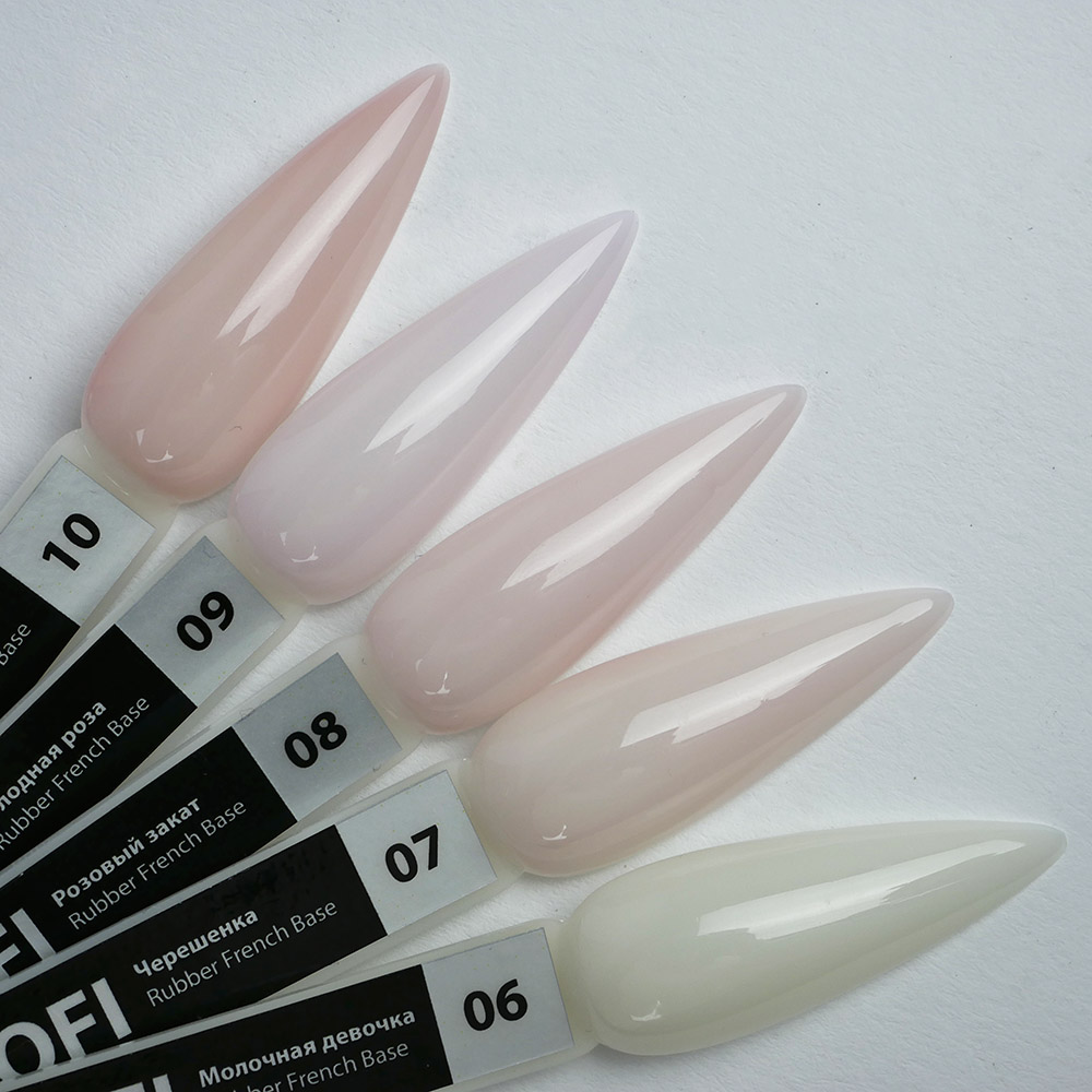 База TUFI profi RUBBER FRENCH BASE 07 Вишня 8 мл (0123392)