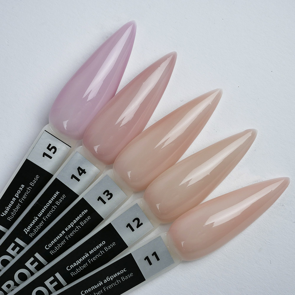 База TUFI profi RUBBER FRENCH BASE 11 Спелый Абрикос 8 мл (0123398)