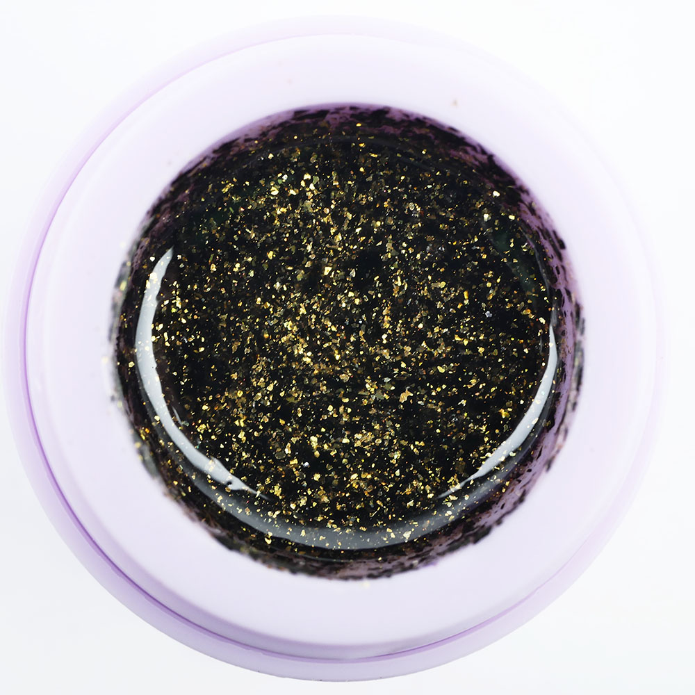 Гель-лак TUFI profi SPARKLE 05 Чорне золото 5 мл (0243532)
