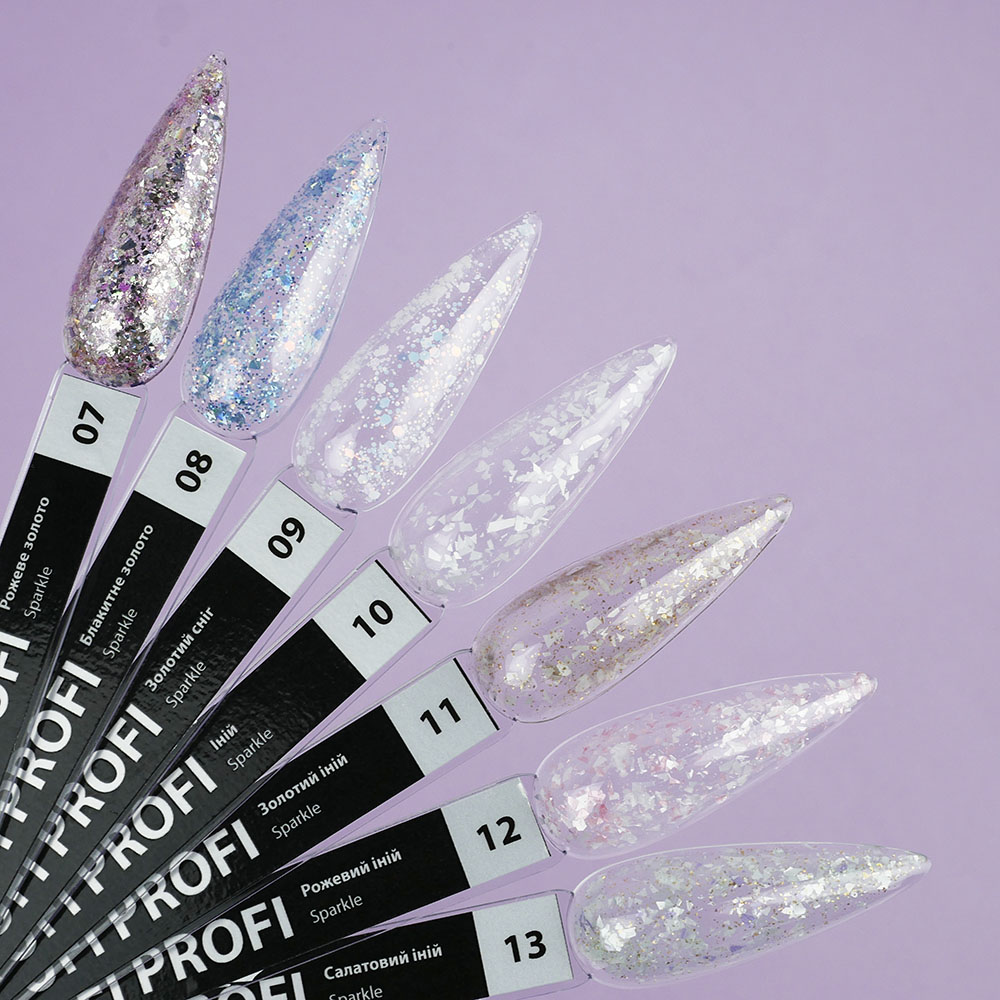 Гель-лак TUFI profi SPARKLE 12 Розовый мороз 5 мл (0243541)