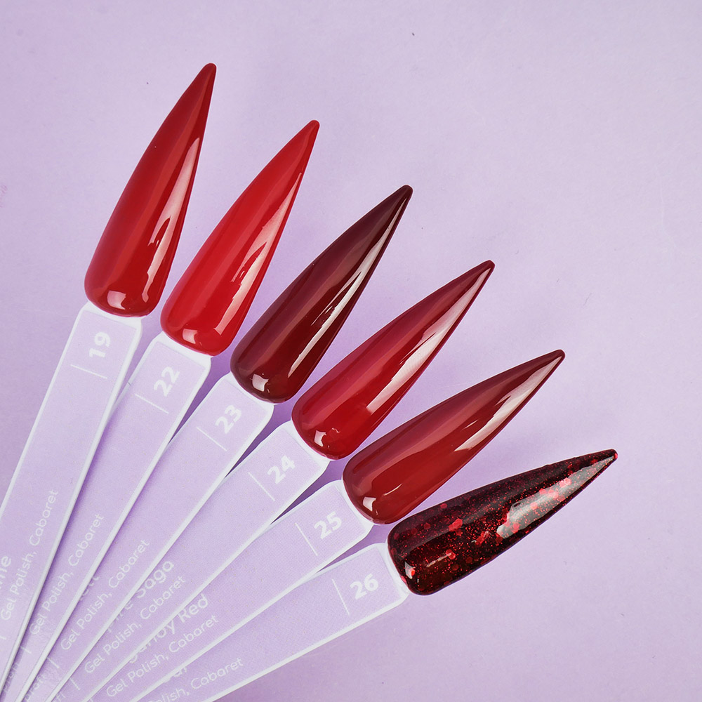 Gel polish TUFI profi  PREMIUM Cabaret  19 Flame 8ml (0102574)