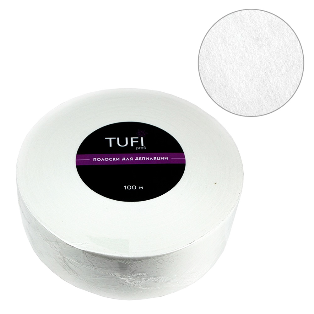 Полоски для депиляции TUFI profi в рулоне 100 м (0073963)