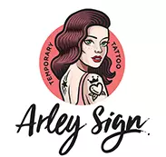 Временное тату Arley Sign