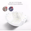 Лампа для маникюра UV/LED SUNUV Sun1 48 Вт белая (с кварцевыми диодами, оригинал) - Фото №5
