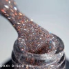 Гель-лак OXXI Disco №5 коричневый с бронзовыми блестками светоотражающий 10 мл (000002127) - Фото №2