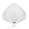 Лампа для маникюра UV/LED SUNUV Sun 5 48 Вт белая (с кварцевыми диодами, оригинал) - Фото №3