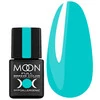 Гель-лак MOON FULL Breeze color №421 бірюзовий 8 мл (5908254191329) - Фото №1