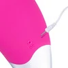 Щетка для очищения лица-BUCOS Sonic Facial Brush S1, силиконовая, розовый - Фото №4