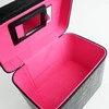 Чемоданчик для косметики YRE MEDIUM лаковый - черный, 21х14,5х16 см (126-1) (К24003) - Фото №5