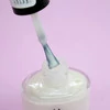 Лак для ногтей DB Cosmetic Prof Line белый с шиммером 10 мл (00135) - Фото №2