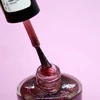 Лак для ногтей DB Cosmetic Prof Line бордовый с шиммером 10 мл (00195) - Фото №2