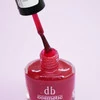 Лак для ногтей DB Cosmetic Prof Line малиновый с микроблеском 10 мл (00428) - Фото №2