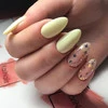 Декор для ногтей в баночке микс фигур, белый перламутр - Фото №2