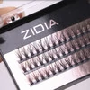 Ресницы ZIDIA Cluster lashes Flame Series C 0,10 Mix M 3 ленты размер 9, 10, 11 mm (110048) - Фото №2