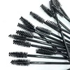 Щеточка для бровей и ресниц нейлоновая ручка черная ворс черный (50шт/уп) (001523) - Фото №3