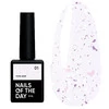 База NAILS OF THE DAY Potal №01 молочний з неоновими блискітками 10 мл (u0000016317) - Фото №1