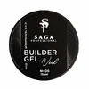 Гель для наращивания SAGA Builder Gel Veil №06 Clear прозрачный 15 мл (2000994255187) - Фото №1