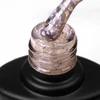 KOMILFO Color Base Glassy GB002 бежевый с хлопьями 8 мл (818102) - Фото №2